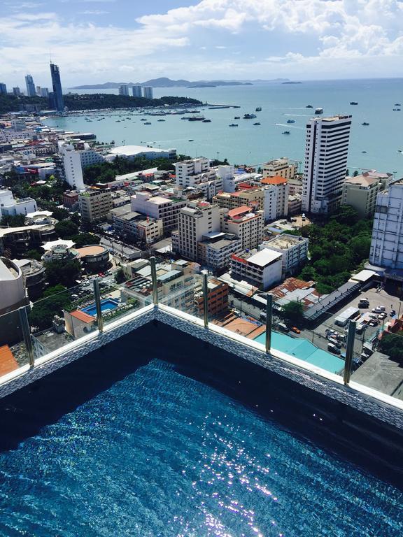 Pattaya Beach Sea View Rooftop Pool Resort Exterior photo